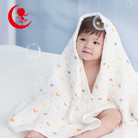 摩貝嘉 嬰兒浴巾6層純棉紗布