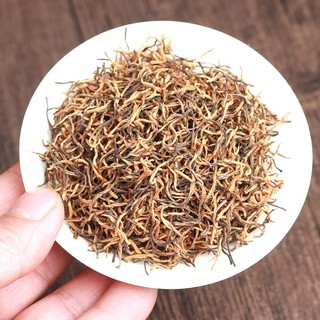 屹宏（yihong）单芽金骏眉红茶蜜香型 广西柳州三江红茶铁罐装 布央高山功夫茶叶 500g