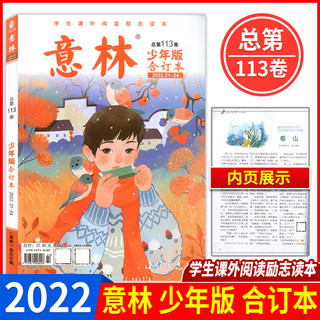 意林少年版合订本2024年少年习作小学初中生作文素材校园读物杂志