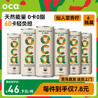 OCA 食品 进口西瓜猕猴桃味 果汁气泡水 355ml*6罐