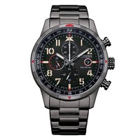 CITIZEN 西铁城 Chronograph Eco-Drive光动能 黑色表盘男表 CA0797-50E