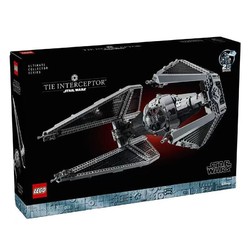 LEGO 乐高 星球大战系列75382 TIE拦截机儿积木玩具礼物收藏模型