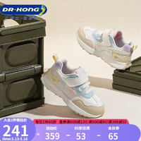 DR.KONG 江博士 DR·KONG）学步鞋运动鞋 秋季男女童简约拼色儿童鞋B14233W020白/黄 30
