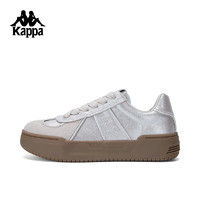 卡帕（Kappa）官方德训鞋子女厚底增高休闲运动板鞋