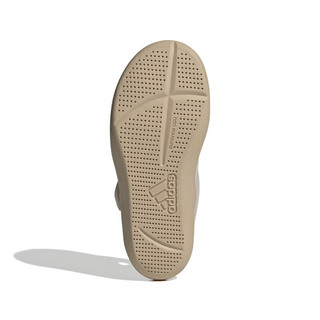 阿迪达斯 （adidas）青少年夏休闲包头软底魔术贴涉水运动凉鞋 ID6001 芝麻土 34码 