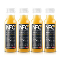 农夫山泉 NFC果汁橙汁  300ml*4瓶