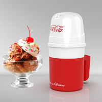 Fanta 芬达 可口可乐（Coca-Cola） 冰淇淋机家用冰激凌机雪糕机全自动台式自制甜筒机器