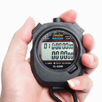 GEDUN 戈頓 秒表計時器 電子計數2排10道比賽運動防水體育游泳健身多功能