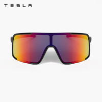 TESLA 特斯拉 户外缤纷墨镜坚固轻盈视野清晰防滑橡胶贴合运动骑行眼镜