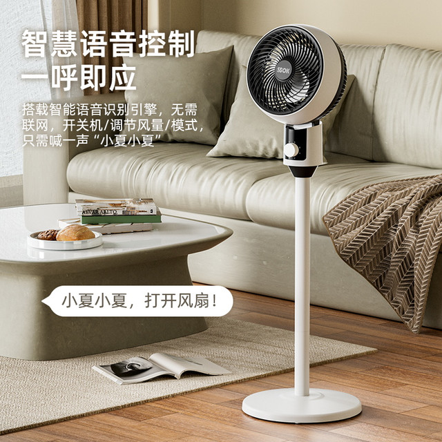 SSOK 空气循环扇电风扇家用落地扇