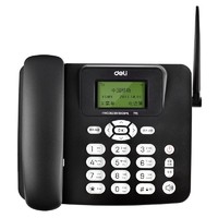 deli 得力 770插卡机 移动SIM卡通用无线座机 商务办公家用固话可发短信