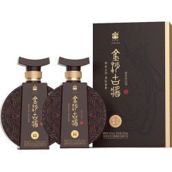金沙古贵州金沙古酱酒53度酱香型高度白酒金沙固态酿造礼盒装送礼酒水
