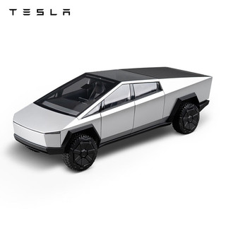 TESLA 特斯拉 cybertruck 1:18 汽车模型收藏摆件车模 仿真玩具车模型玩具车
