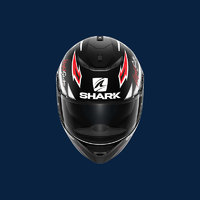 Shark SPARTAN 摩托車頭盔戶外騎行男女四季通用防霧鏡片安全帽