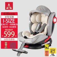 ZHONGBA 眾霸 兒童安全座椅0-12歲汽車用360度旋轉i-Size認證嬰兒