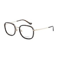 GUCCI 古驰 眼镜架方形光学平光金属全框商务近视眼镜框GG0955O
