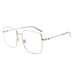 GUCCI 古驰 时尚光学镜架百搭近视眼镜平光镜架眼镜框金属眼镜GG0445O