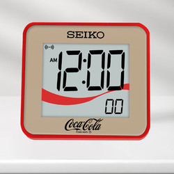SEIKO 精工 日本精工时钟闹表倒计时码表计时功能电子钟表学习儿童卧室闹钟
