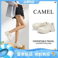 CAMEL 骆驼 休闲鞋透气工装鞋板鞋舒适鞋子女