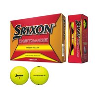DUNLOP 鄧祿普 高爾夫球SRIXON DISTANCE 2018型號  黃色