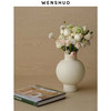 闻说 WENSHUO简约INS灯笼造型花瓶摆件现代客厅卧室餐桌鲜花插花装饰品