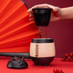 上新了文创 上新了故宫 麒麟泡茶杯茶漏杯实用创意搞怪生日文创礼物伴手礼