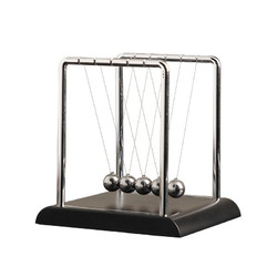 米囹 牛頓擺球永動機儀磁懸浮混沌小擺件辦公桌創意家居裝飾品現代簡約