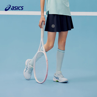 asics/亚瑟士童装2024年女童夏轻薄柔软飘逸运动网球裙短裙子 50藏青色 150cm