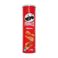 Pringles 品客 薯片进口洋葱味休闲小吃膨化零食品134g罐装