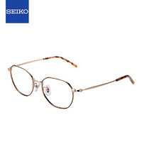 精工(SEIKO)系列眼镜框新乐学优选青少年儿童近视眼镜架 KK0041C PX 50mm PX金色
