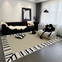 KAYE 客厅地毯家用茶几垫子沙发大面积卧室房间加厚轻奢高级满铺床边毯 FS-T160 120x160 cm