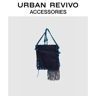 URBAN REVIVO 2024夏季女士趣味可爱织斜挎包 UAWB40203 多色