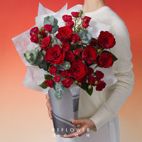 花點時間 情人節520玫瑰鮮花花束 為你鐘情 5月19日-21日期間收花