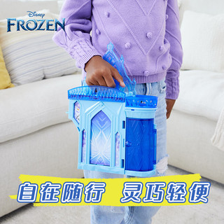 芭比（Barbie）过家家六一礼盒冰雪奇缘公主城堡玩具-艾莎冰雪城堡套装HLX01 艾莎/安娜冰雪城堡套装