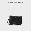 CHARLES & KEITH CHARLES&KEITH24夏新款CK6-20681130绗缝菱格拉链柔软腕套钱包女