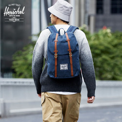 Herschel Supply 和行 Herschel Retreat 經典色時尚潮流男女雙肩包書包背包潮牌 10066