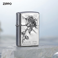 520心動禮：ZIPPO 之寶 塑封玫瑰 防風煤油打火機 單機禮盒
