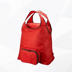 THERMOS 膳魔師 時尚保鮮袋購物袋便攜式購物袋CWSA-015 紅色