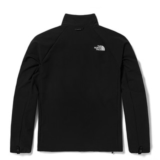 The North Face24春夏北面软壳衣男款户外舒适防风可做内胆夹克软壳外套8AUP JK3 XL