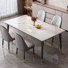 今日必买：JIRDIONB 杰登堡 轻奢现代简约岩板餐桌 1.2*0.6单桌