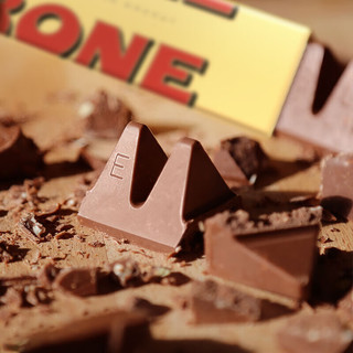 三角（Toblerone） 牛奶巧克力含蜂蜜巴旦木糖100g 瑞士零食 牛奶巧克力味 袋装 100g