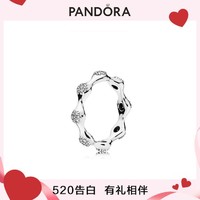 PANDORA 潘多拉 爱的豆荚银戒指925银高级时尚轻奢戒指女