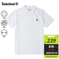 Timberland 男士polo衫商务休闲短袖T恤 A24H2100