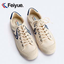 Feiyue. 飞跃 Feiyue/飞跃帆布鞋复古日系硫化鞋休闲帆布鞋街拍潮流薄底女鞋