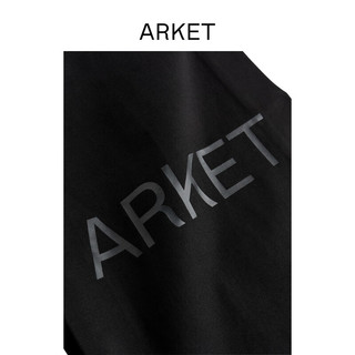 ARKET男女同款 基础款纯棉帆布袋黑色1021124005 黑色