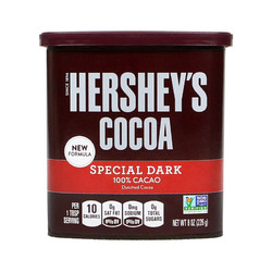 HERSHEY'S 好时 美国进口 好时超黑巧克力可可粉226g/罐冲饮咖啡奶茶烘焙食用原料