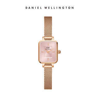 Daniel Wellington DanielWellington）DW女表全新复古小方糖钢带腕表时尚简约石英表七夕礼物DW00100650