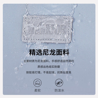 WARRIOR 回力 清包女韩版高中大背包初中生简约校园中双肩包 蓝色