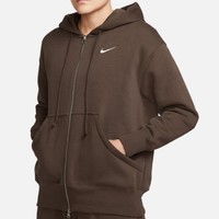 NIKE 耐克 运动日常简约 女子针织连帽外套