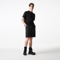 杰克·琼斯（JACK&JONES）夏季男士常规直筒版型字母钢印装饰圆领短袖T恤224201166 黑色E40 常规 黑色E40 165/88A/XS